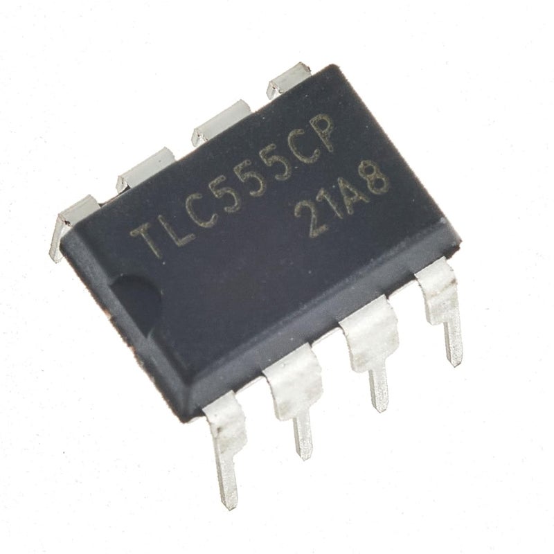 Bridgold 10pcs TLC555CP TLC555 TLC 555 TI Lin CMOS Timers IC Chip，DIP-8. - Image 2